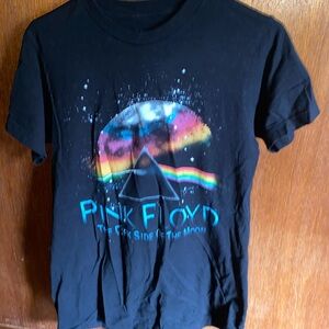 Women’s, Jr’s Small Pink Floyd Black T-shirt